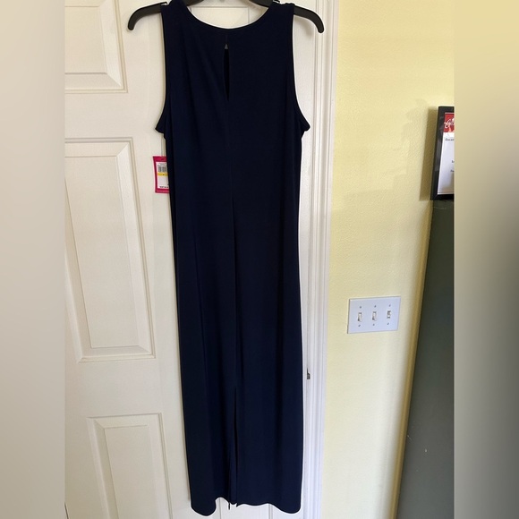Vince Camuto Navy Maxi Dress NWT Med - Picture 1 of 5
